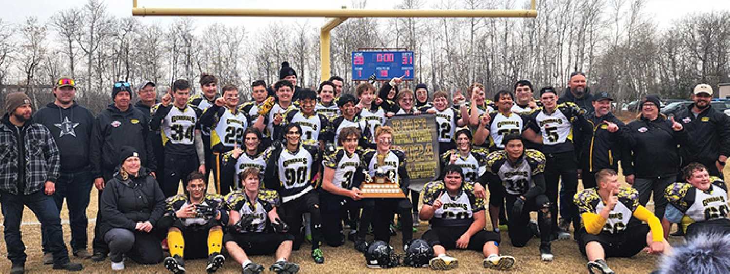 The Generals celebration their RMFL championship in Swan Valley on November 3.